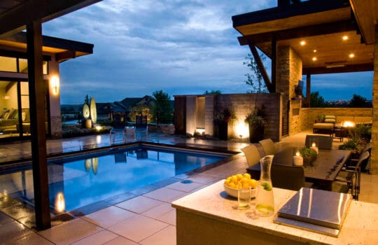 Create a private sanctuary with a sparkling pool