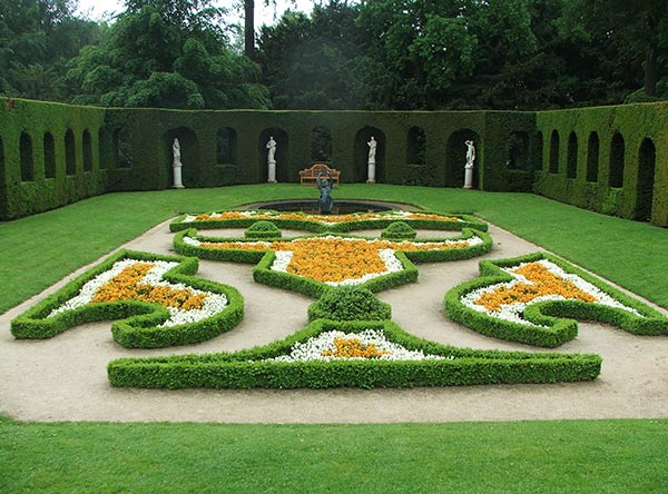 A View from Above: The Parterre Garden