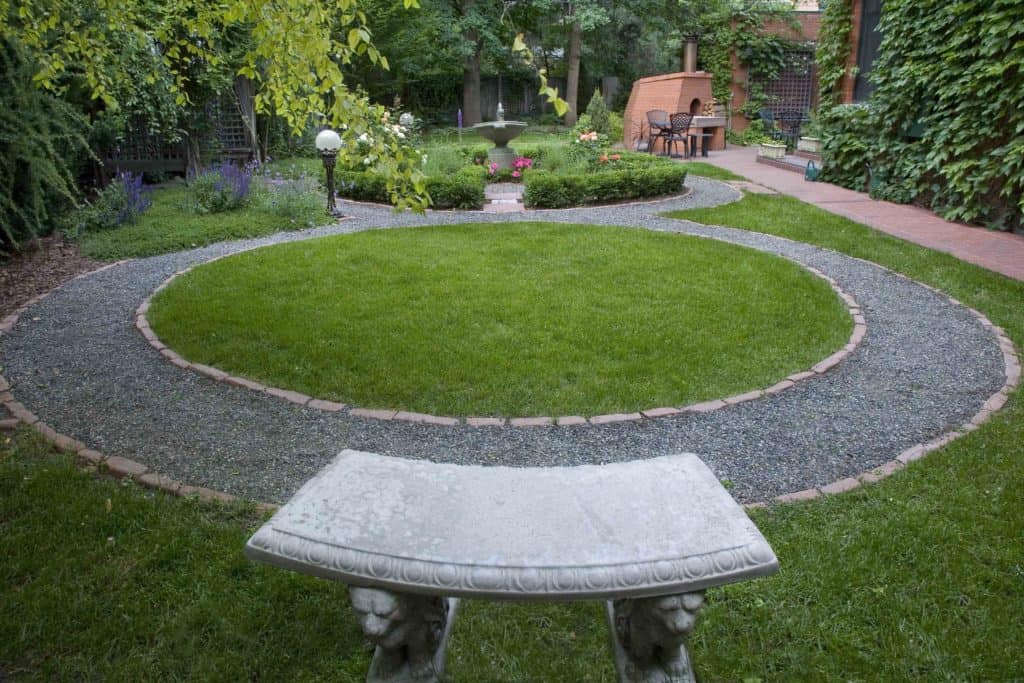 landscape garden bench, Lifescape Colorado