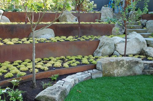 terraced landscape ideas