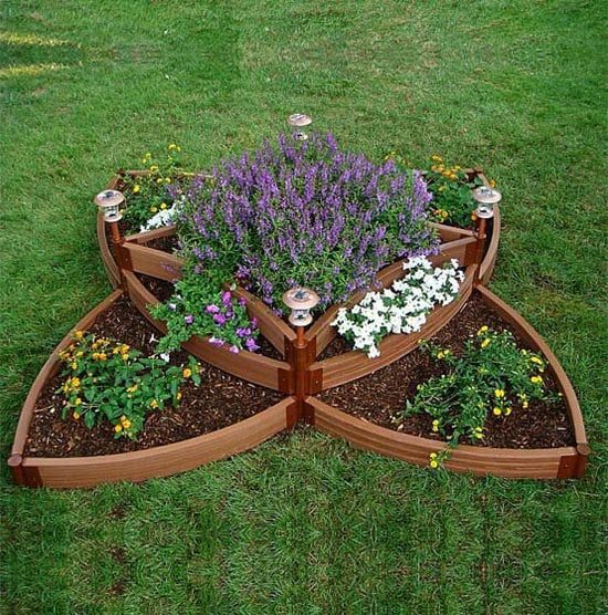 unique raised bed design