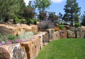 Solid Rock Wall Designs for Colorado Landscapes