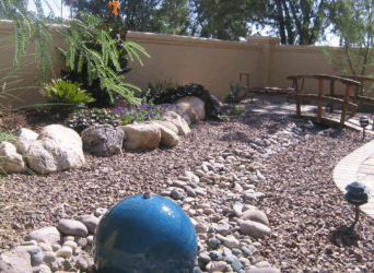 Create Visual Appeal & Control Water Runoff with Dry Riverbeds