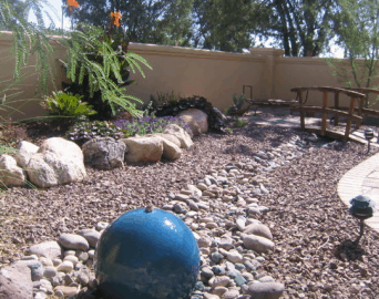 Create Visual Appeal & Control Water Runoff with Dry Riverbeds