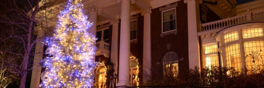 Holidays at the Governor’s Mansion