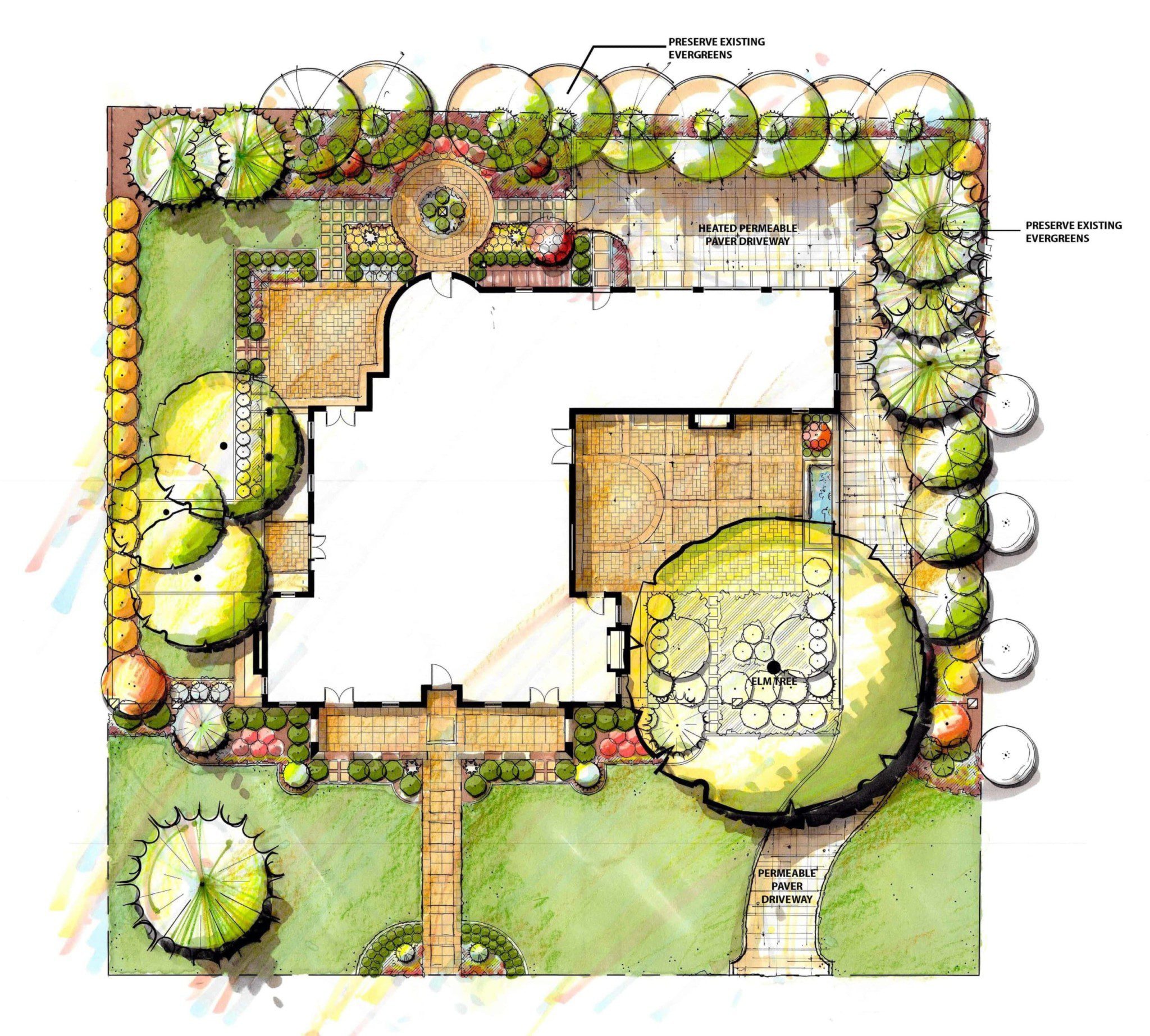 15-Polo Club Villa Landscape Plan