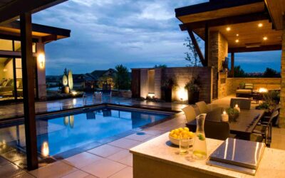 Create a private sanctuary with a sparkling pool