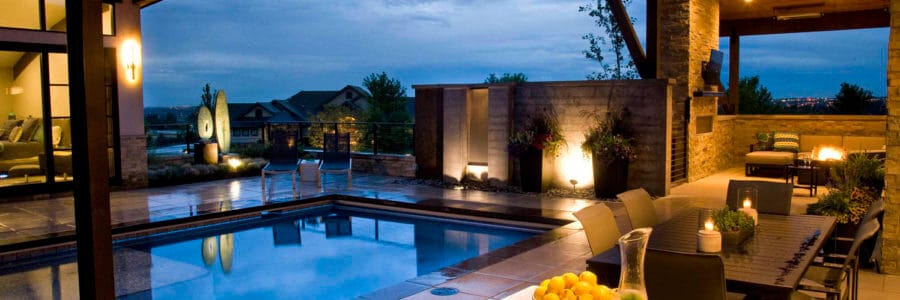 Create a private sanctuary with a sparkling pool