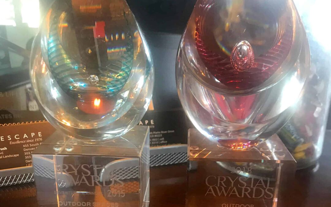 Lifescape honored for Best Outdoor Space at 20th Annual ASID Crystal Awards.