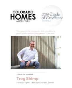2020 Circle of Excellence: Landscape Designer Troy Shimp