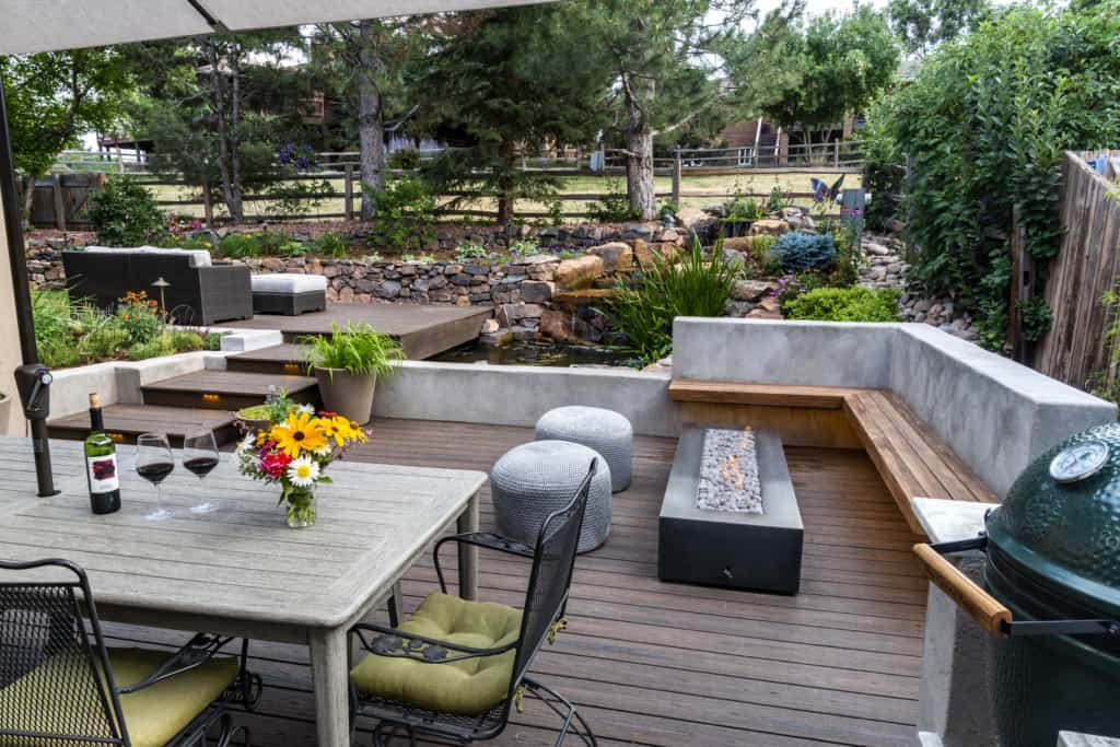 Landscape Design, Fireplace, Fire pit, Patio