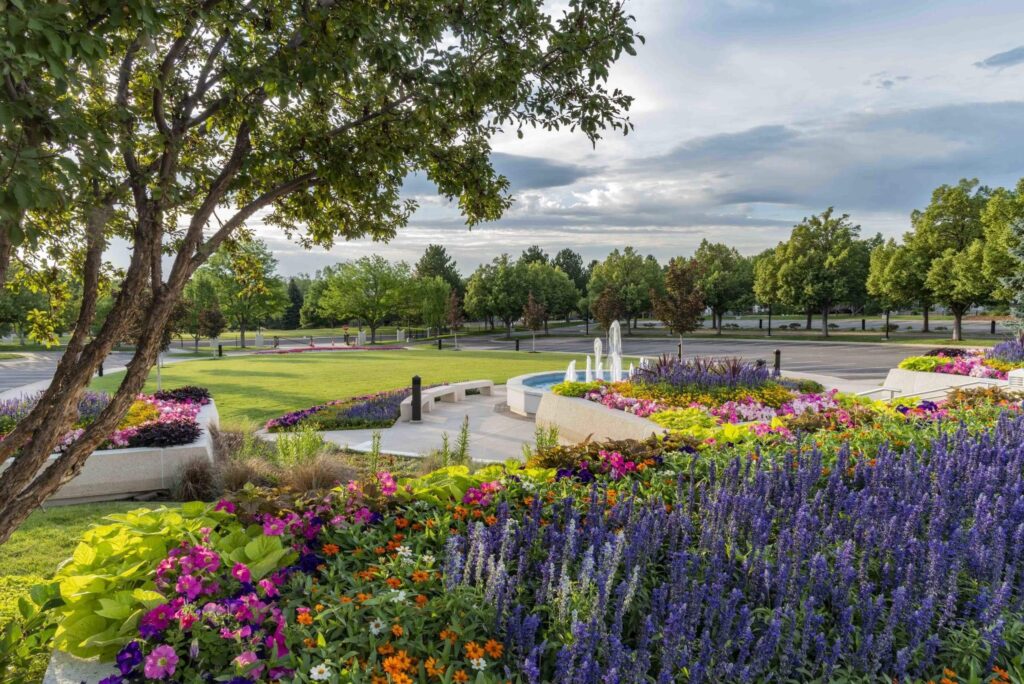 acred grounds institutional landscape architecture design