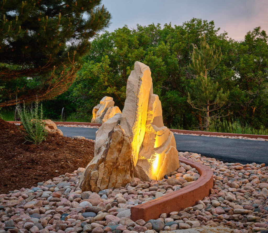 architectural landscape masterplan castle pines retreat