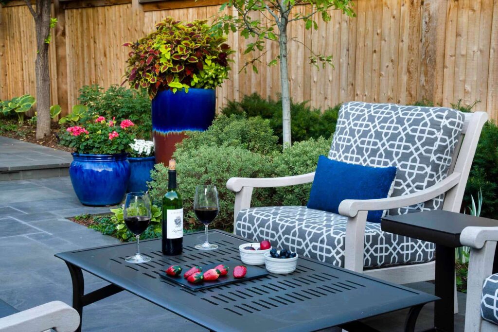 before sloping yard grading drainage solution luxury project