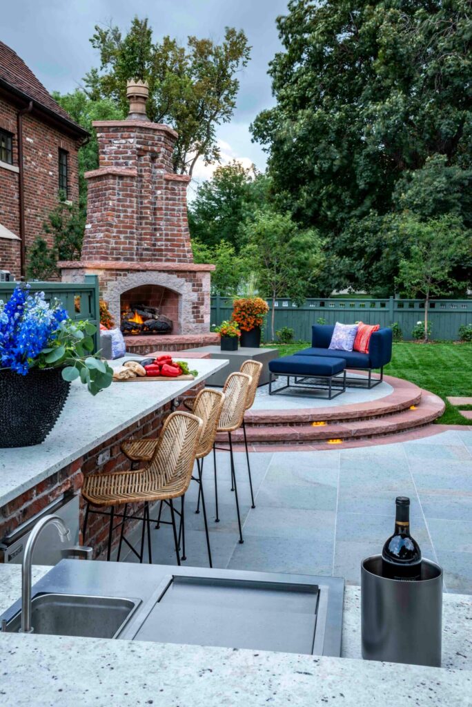 bespoke formal garden design boxwood hedge planting