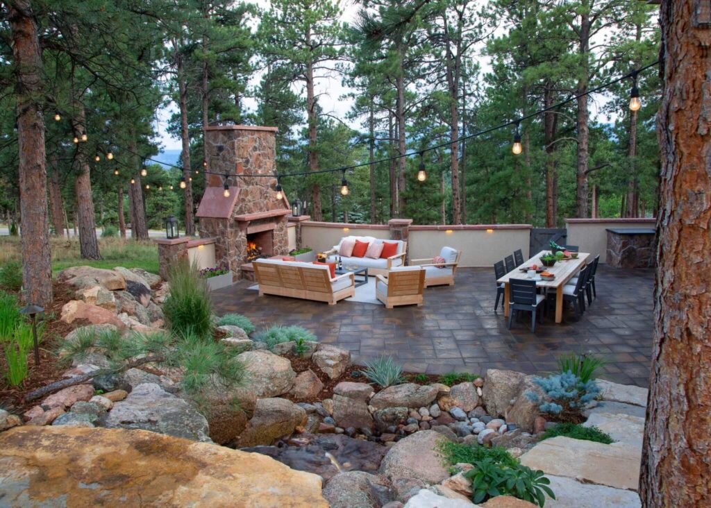 build backyard stream water feature ideas denver