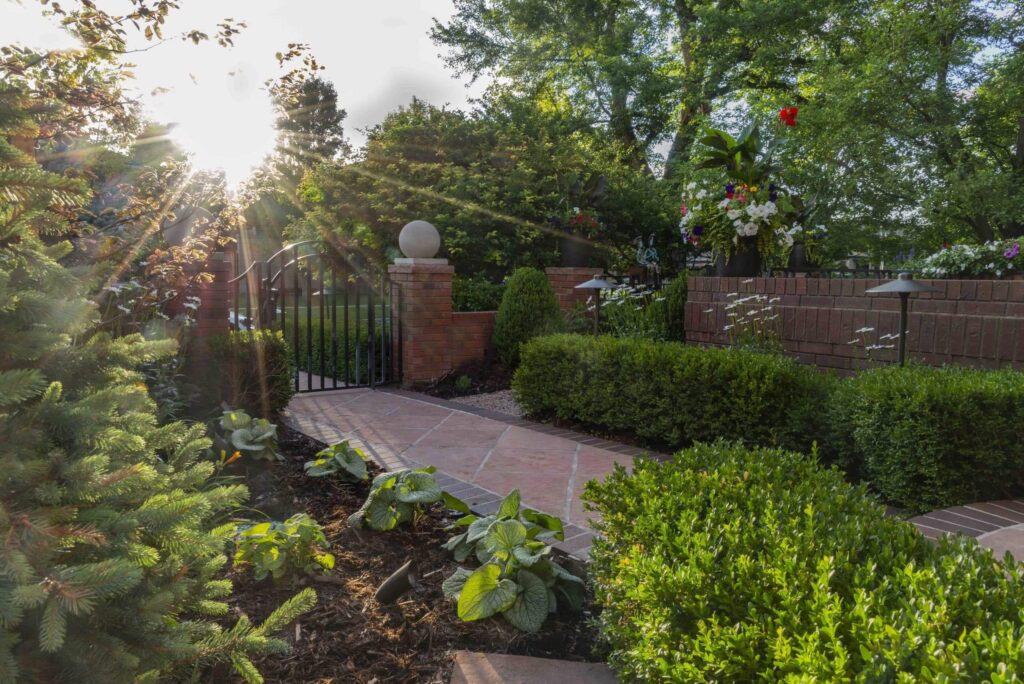 elegant garden gate entry design traditional backyard