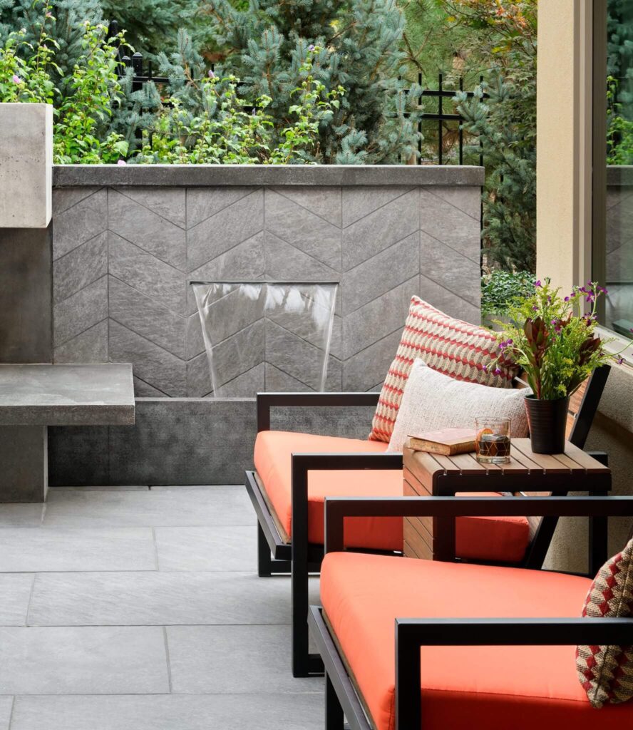 elegant nighttime landscape lighting small space oasis