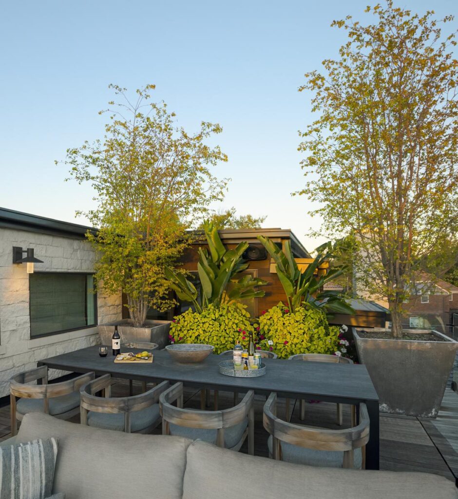 exquisite nighttime landscape lighting private garden design