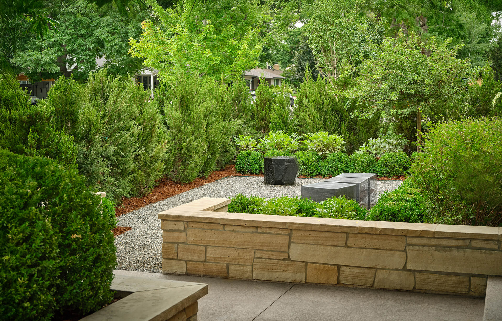 full view formal landscape master plan art of balance