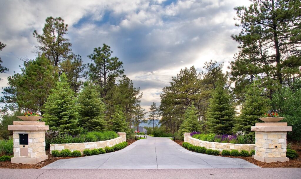 high end architectural harmony landscape design