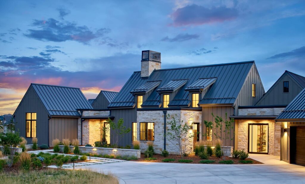 high end hardscaping concrete patio construction colorado