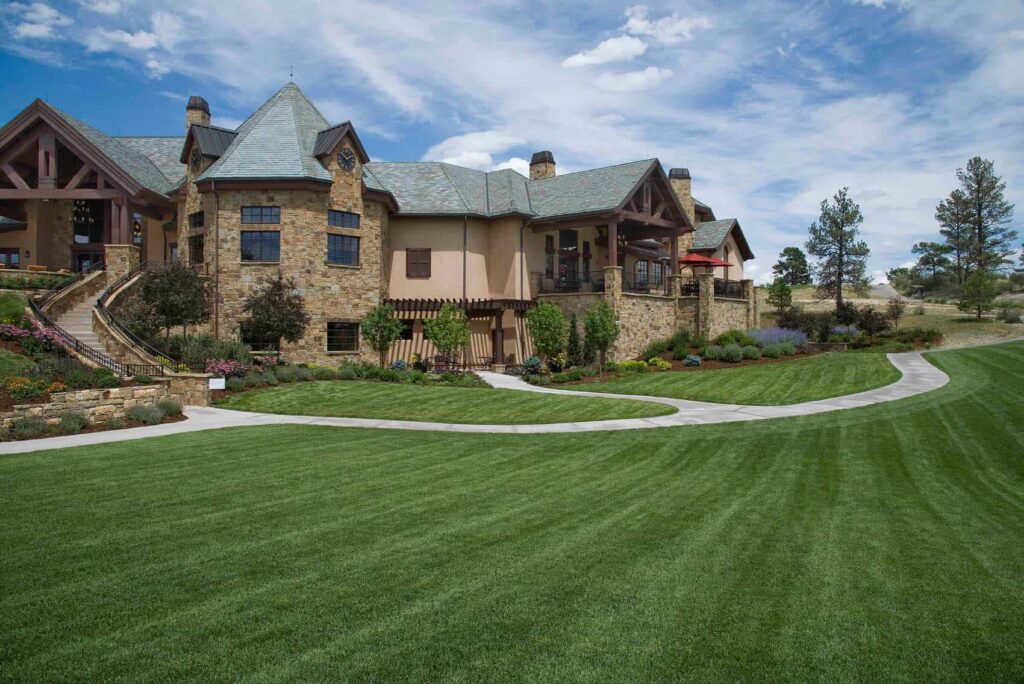 luxury golf club landscape architecture outdoor amenities