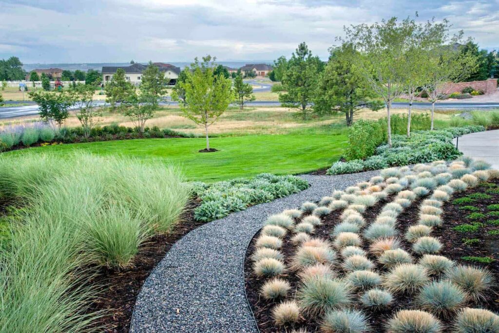 luxury landscape architect denver modern design