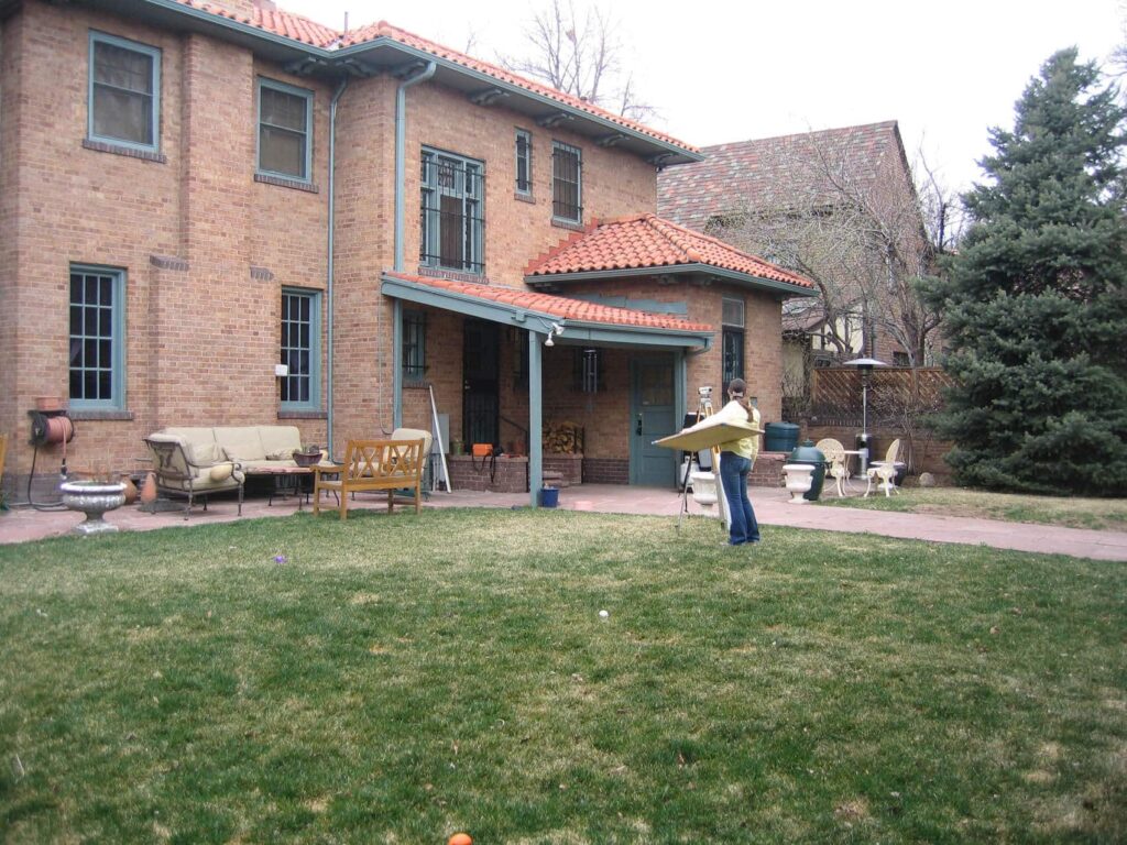 luxury landscape design before after unimproved yard