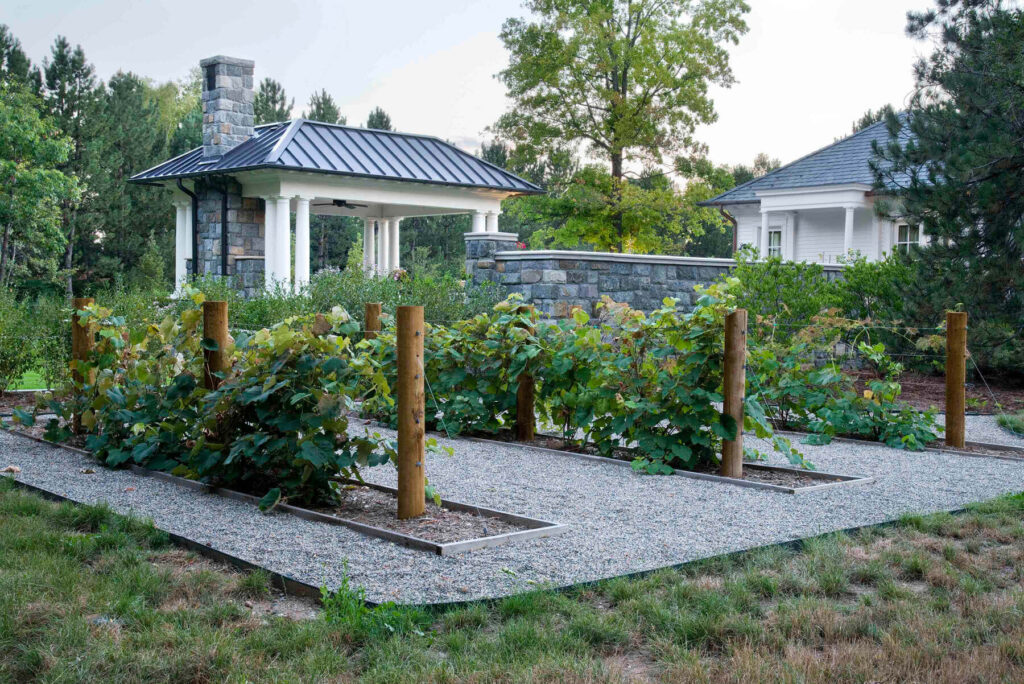 traditional planting design flower beds historic symmetry