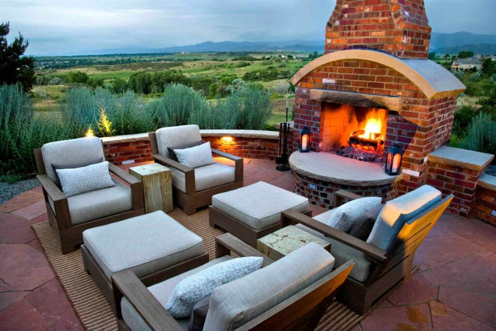 unique-fire-pit-architecture-xeriscape-denver-co unique fire pit architecture xeriscape denver co