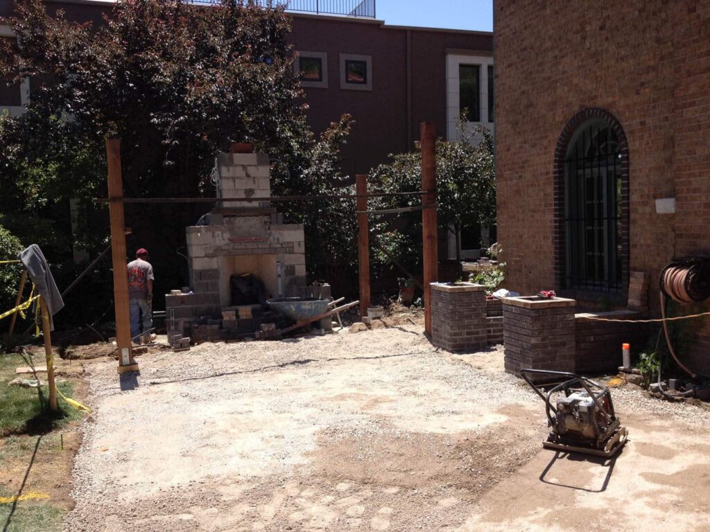 york street after luxury landscape design pathway lighting